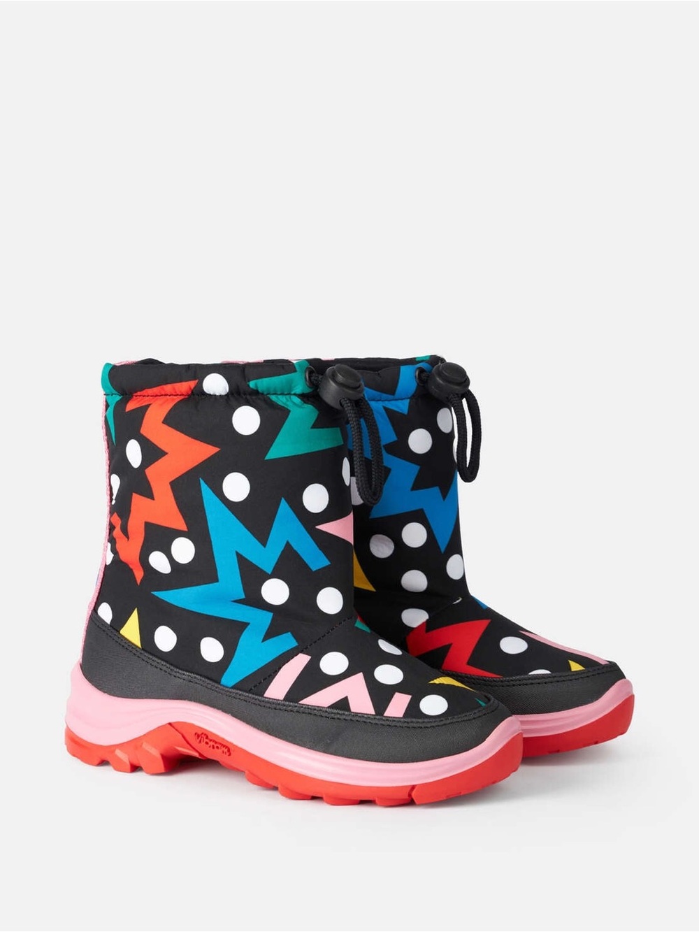 Stella McCartney Kids Starburst Print Padded Wellies EU 36 – Multicolor Vibram